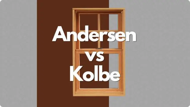Kolbe Windows vs Anderson